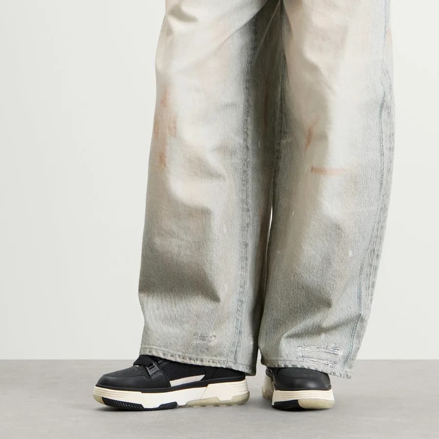 MA-1 Sneaker — Black — on model