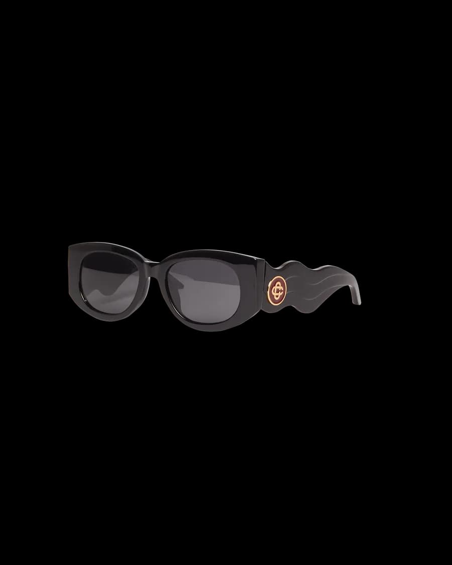 Casablanca — Black The Memphis Sunglasses