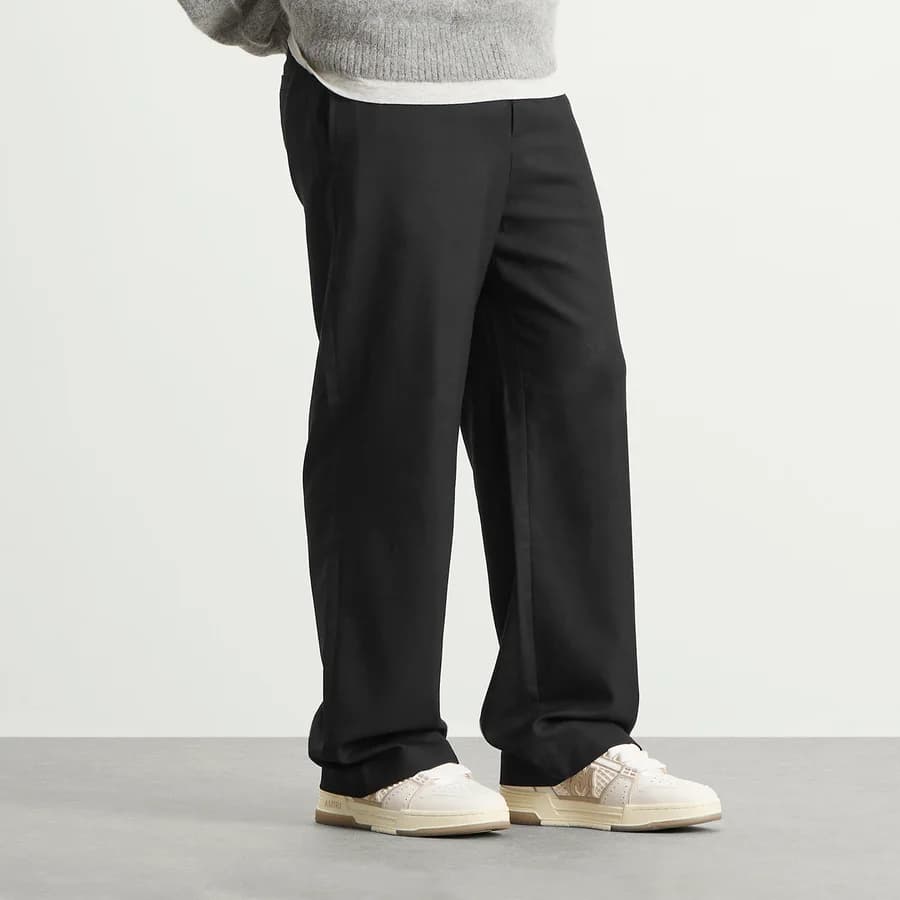 MA Skyline Sneaker — Alabaster — on model