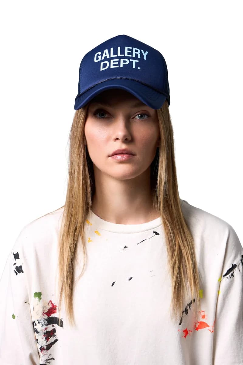 GD Logo Trucker Cap — on model