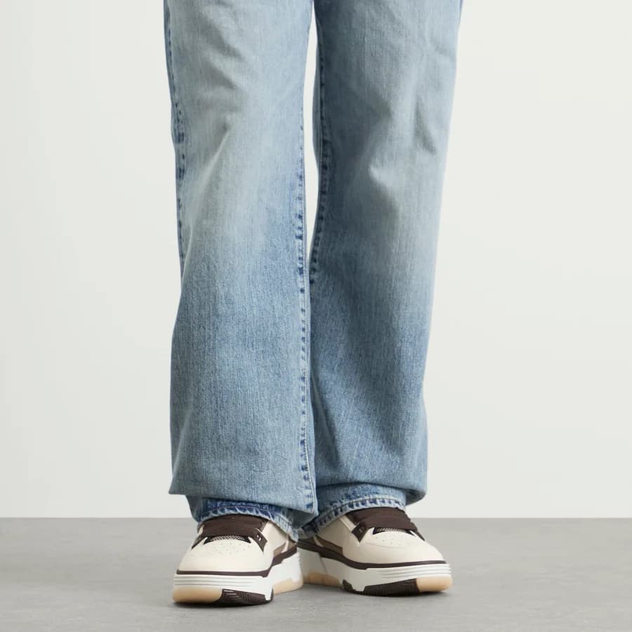 MA-1 Sneaker — Brown — on model