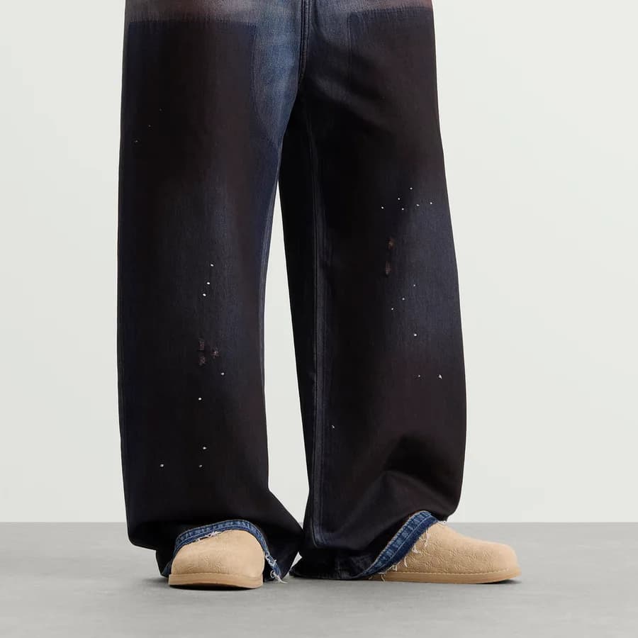 MA Clog — Tan — on model