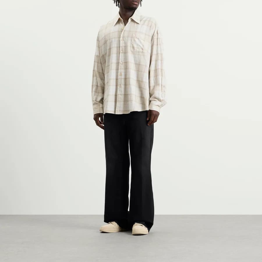 MA Fit Jean — Vintage Black — on model