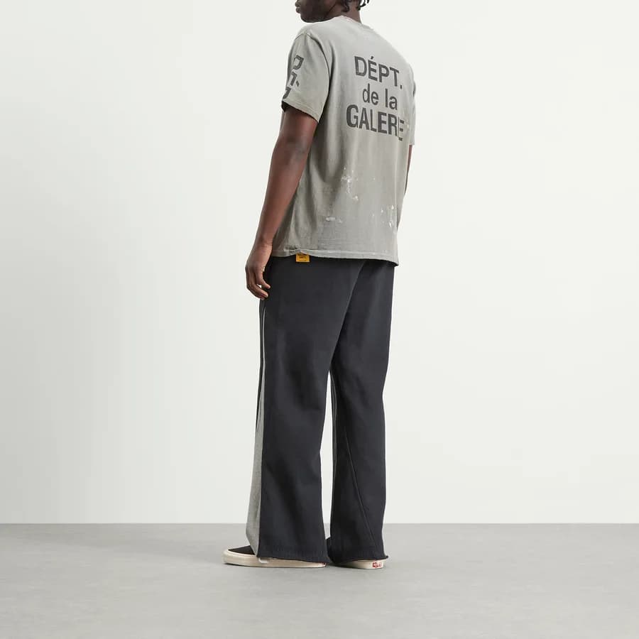 Painted French Collector T-Shirt — Pablo — on model