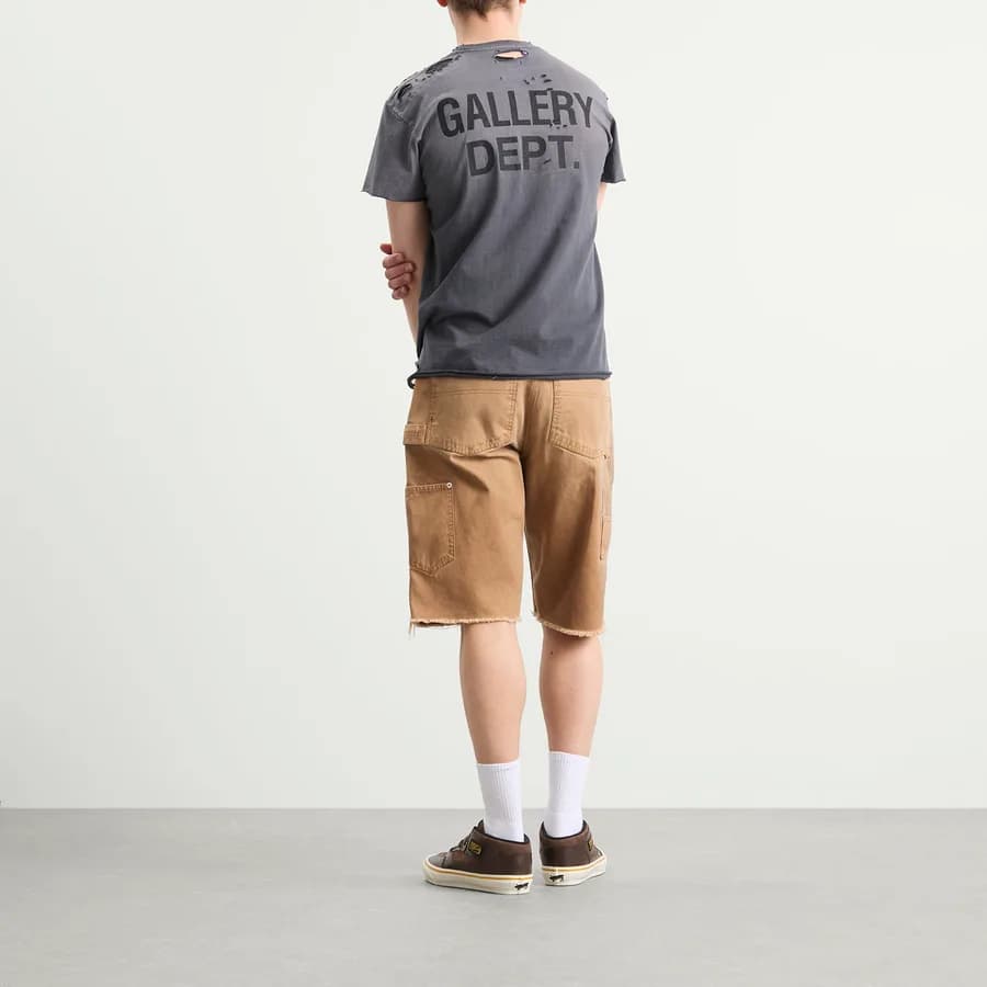 Salvage T-Shirt — Black — on model